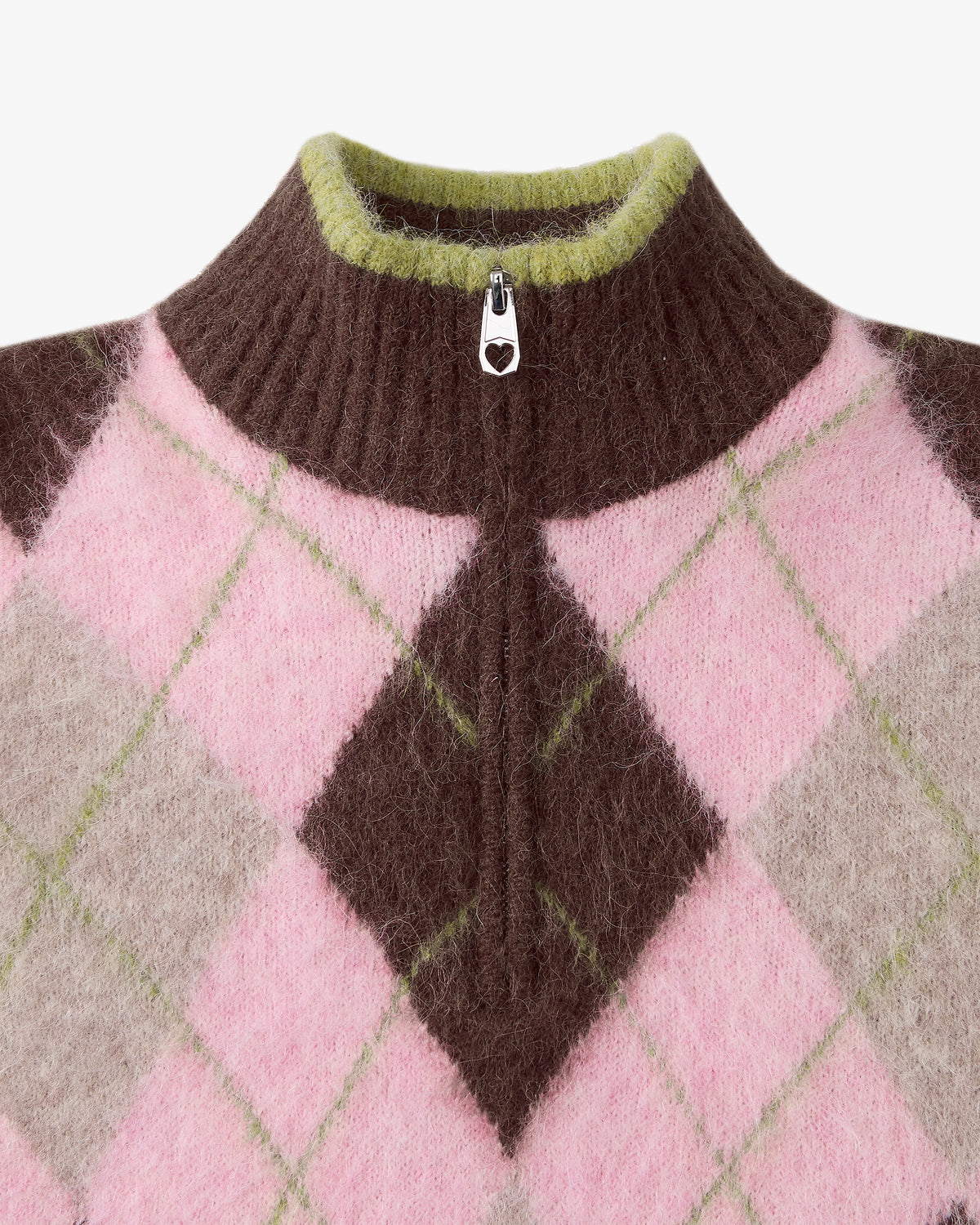 Oba-chan Quarter-Zip Knit