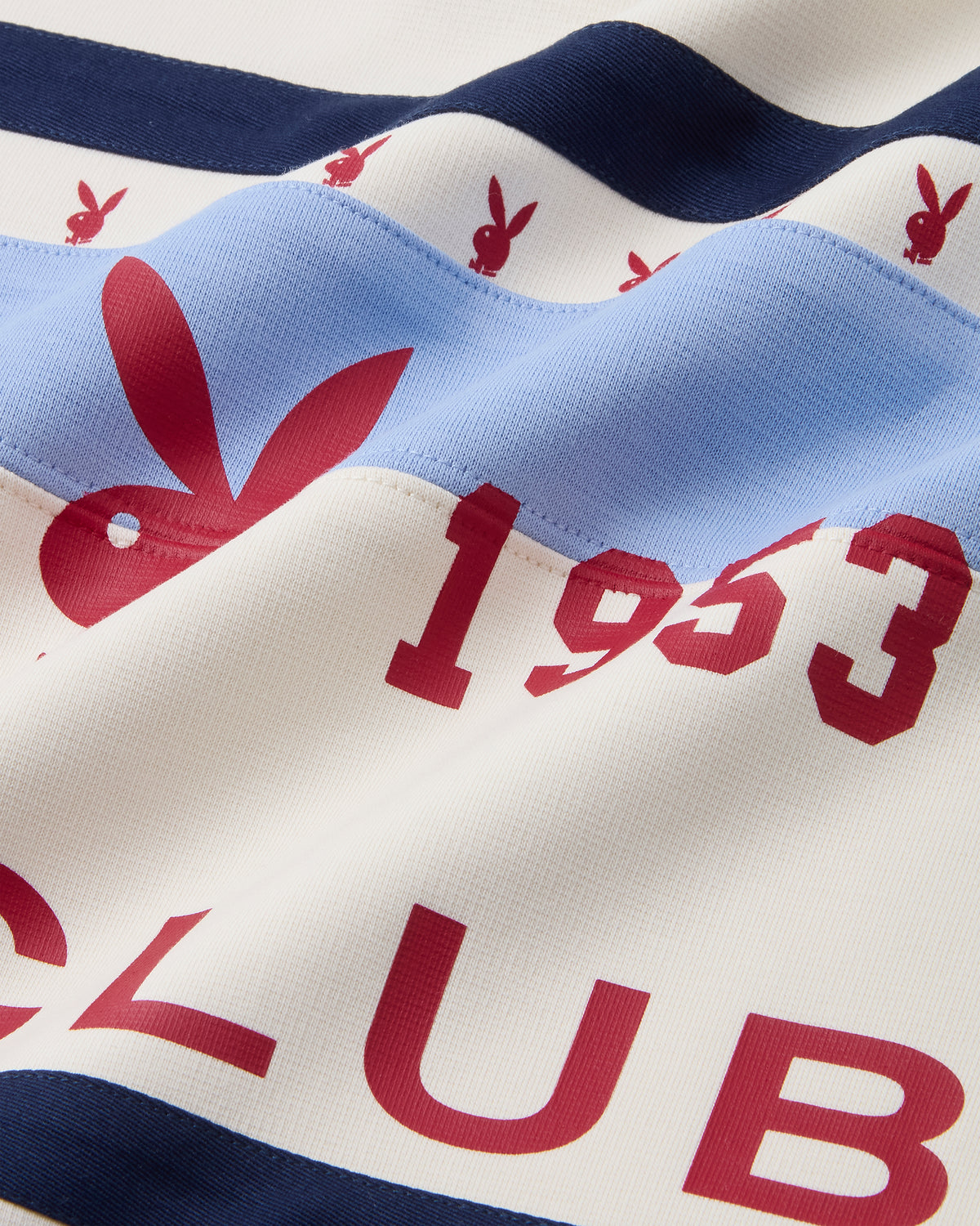 Playboy Rugby Polo Baby Blue