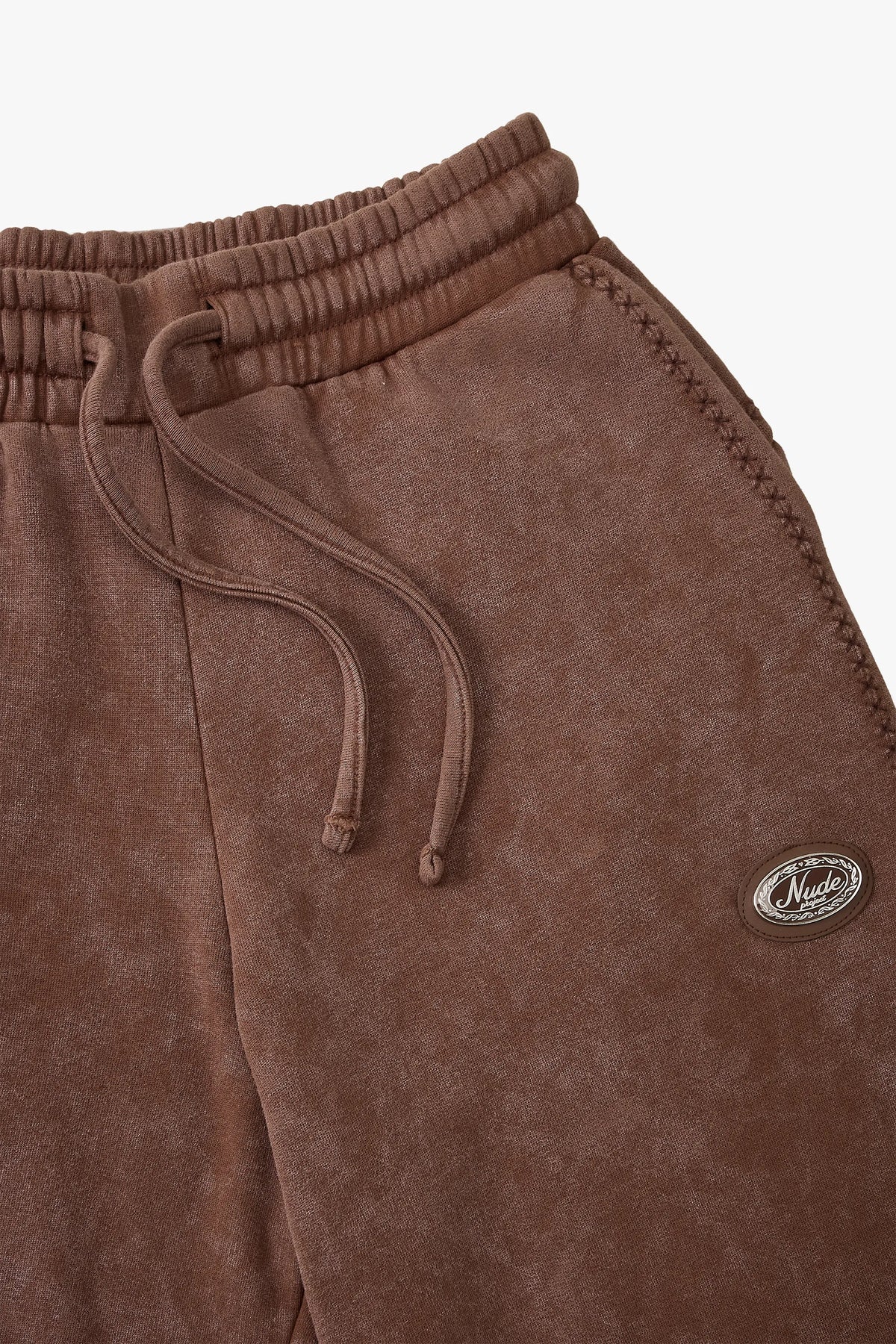 Solid Sweatpants Brown