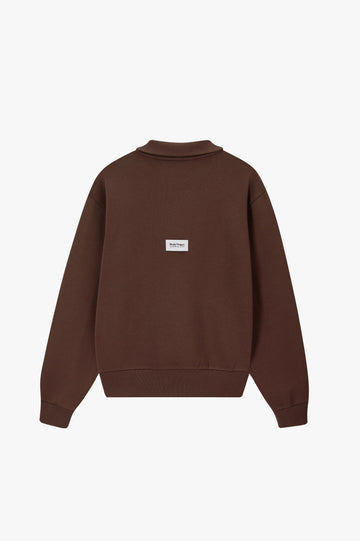 Origins Quarter-Zip Brown