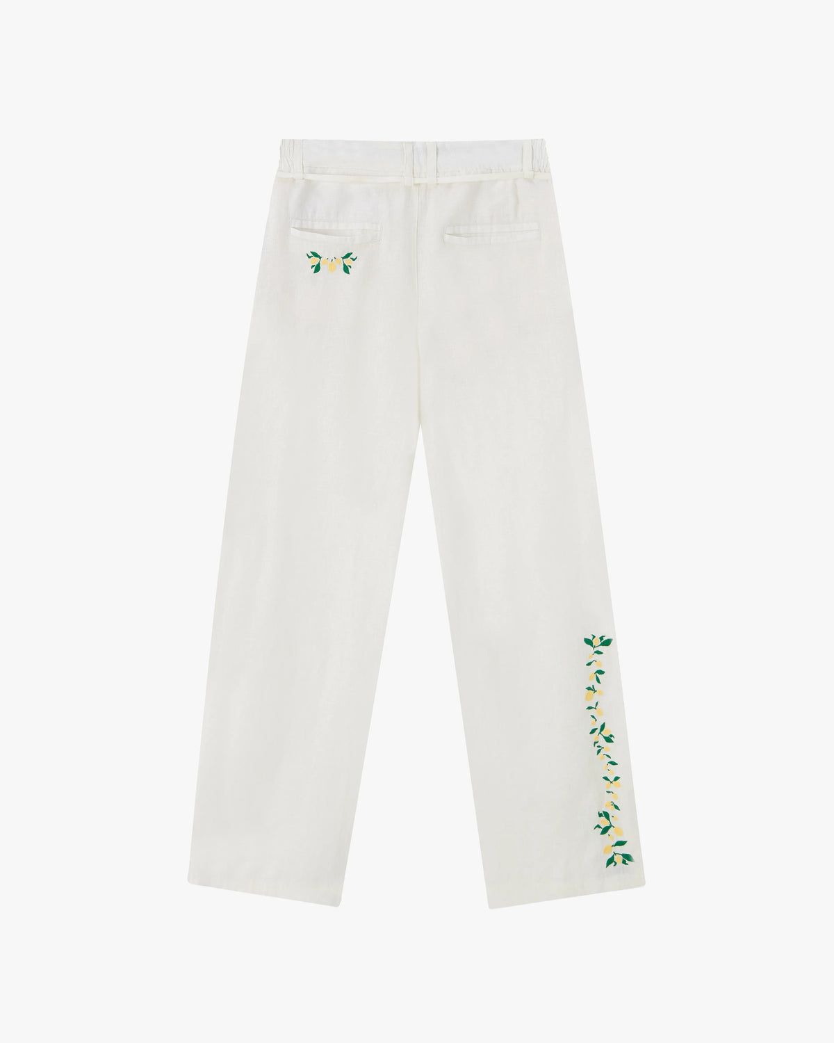 Kimchi Linen Pants White