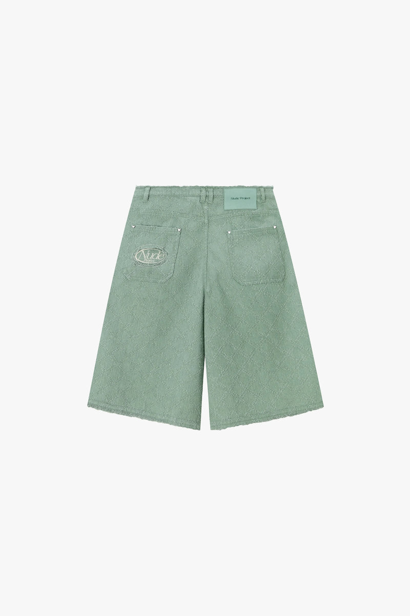 Raw Edge Denim Jorts