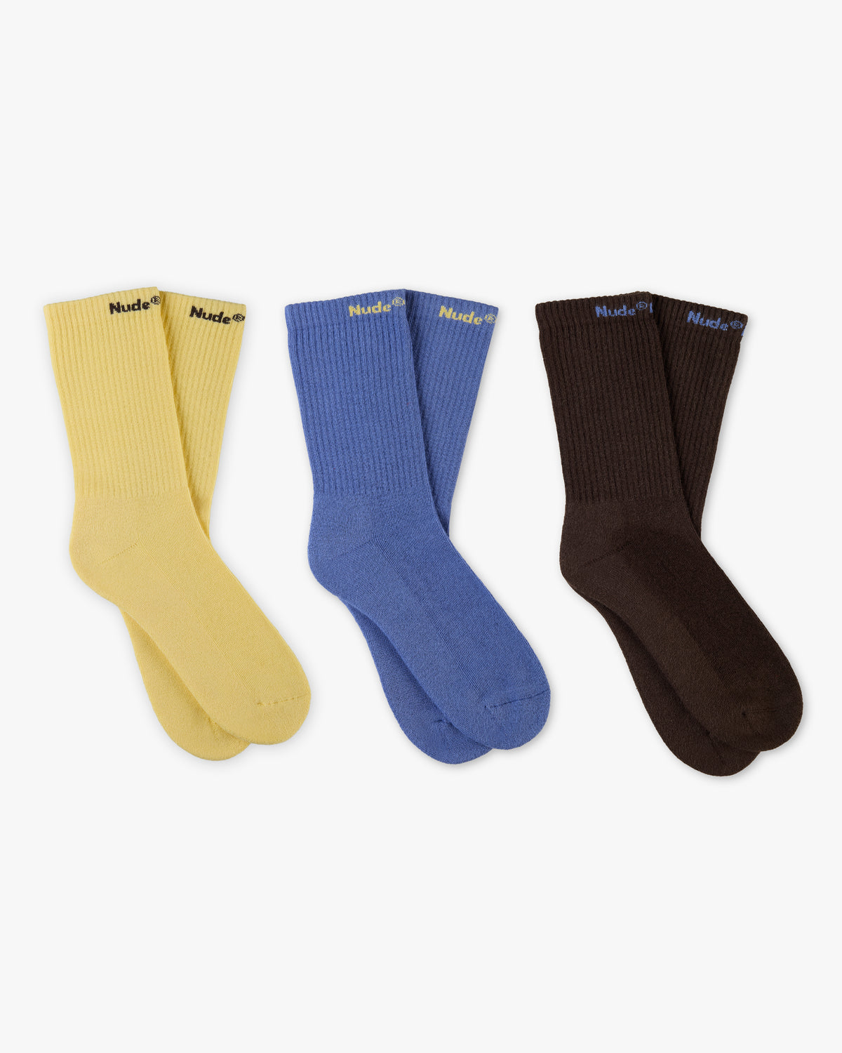 All day Socks Yellow 3xPack
