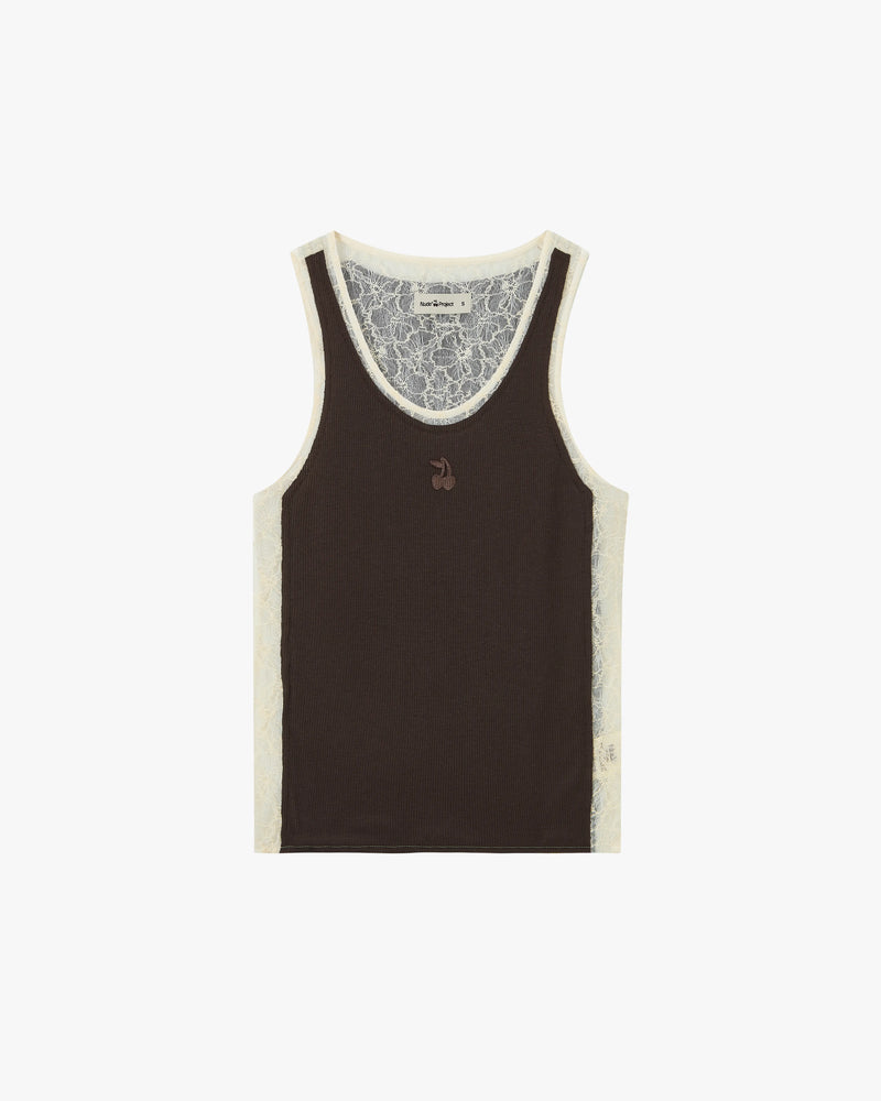 Cady Tank Top Brown