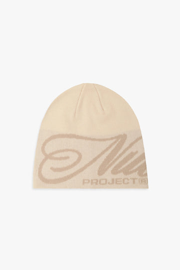 Prime Condom Beanie Ivory