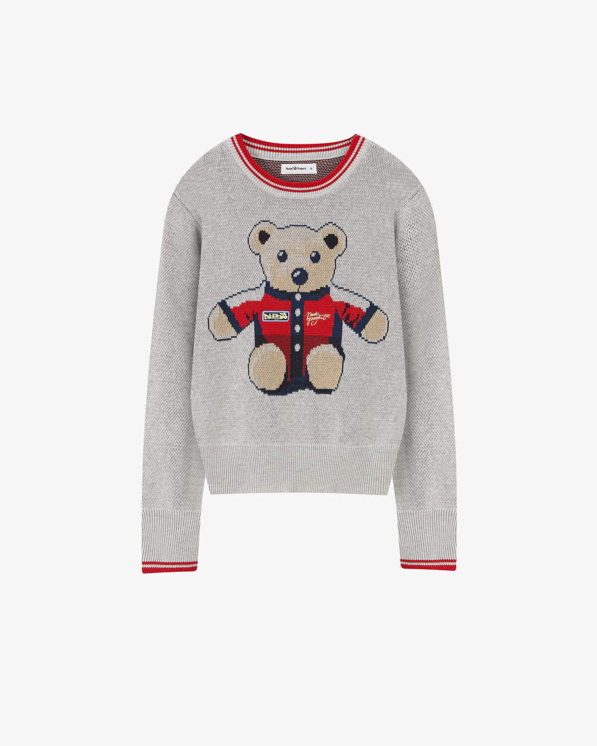 Turbo Ted Knit Sweater Grey