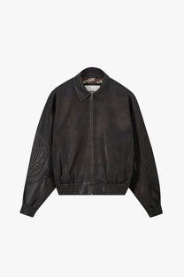 Iconic Leather Jacket Brown