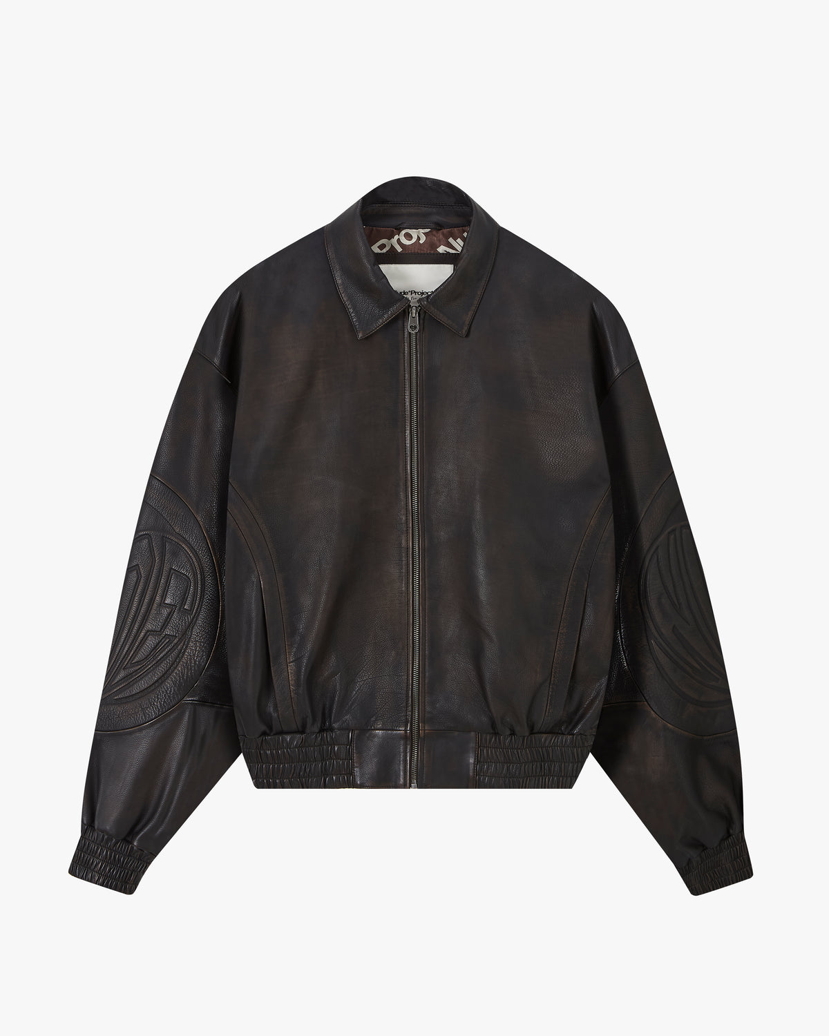 Iconic Leather Jacket Brown
