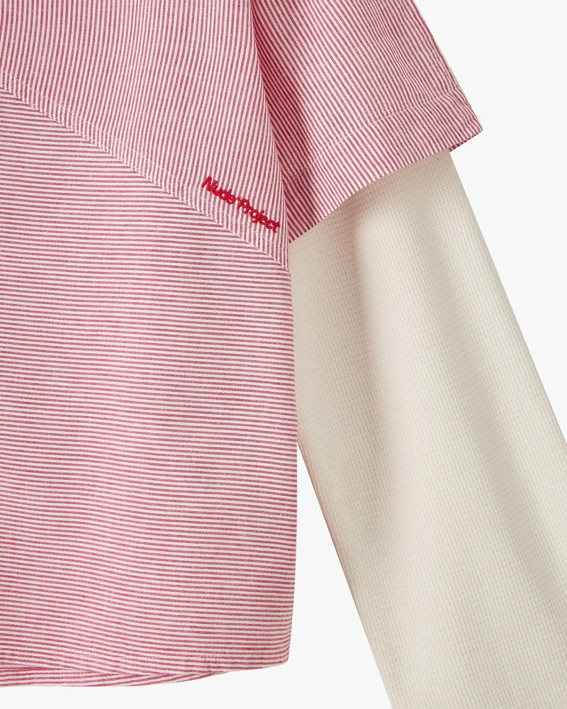 Palier Double Sleeve Shirt Red