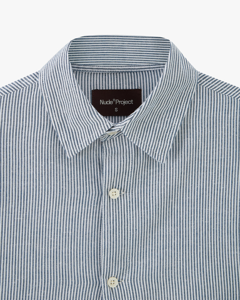 Palier Double Sleeve Shirt Blue