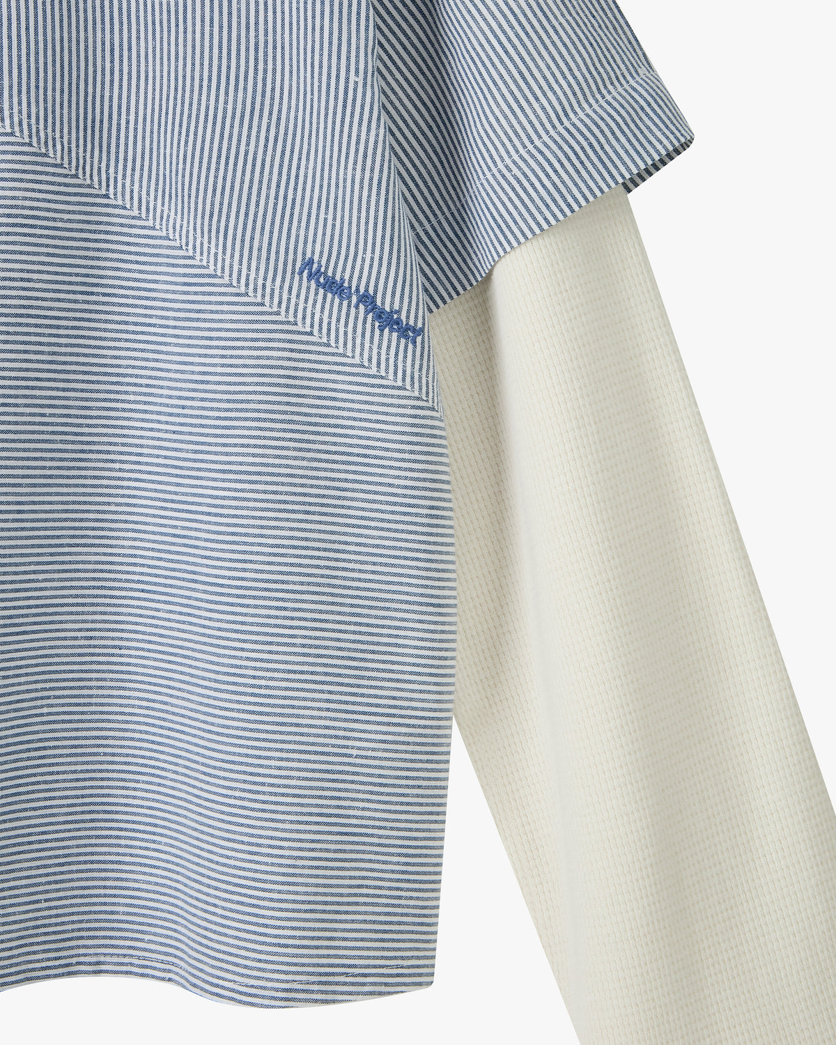 Palier Double Sleeve Shirt Blue