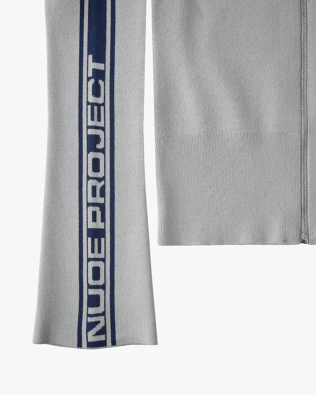 Katana Knit Zip-Up Grey