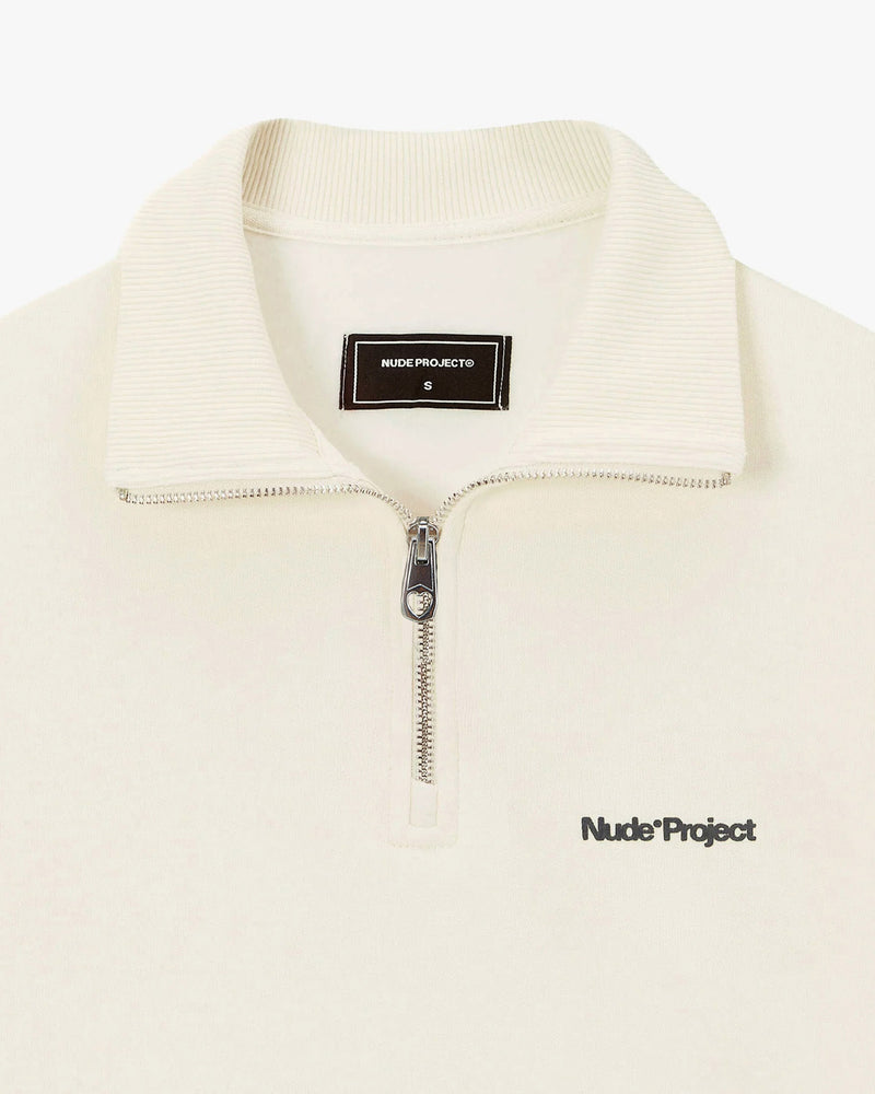 Origins Quarter-Zip Marshmallow