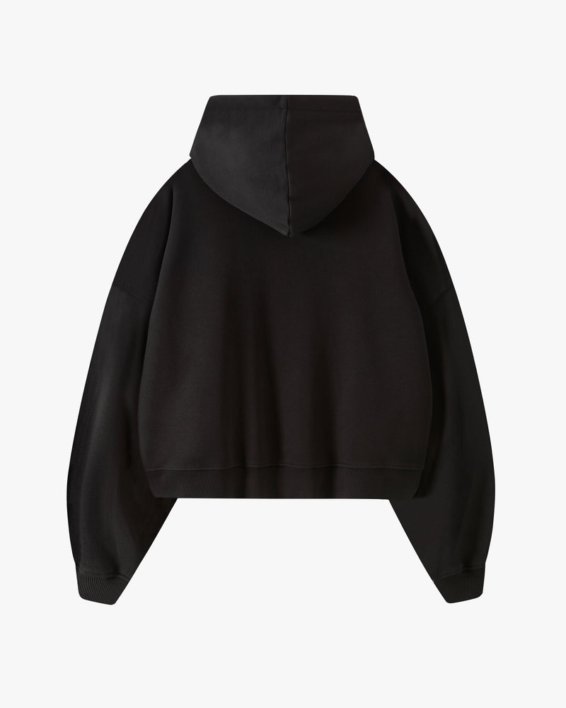 Liberty Boxy Hoodie Black