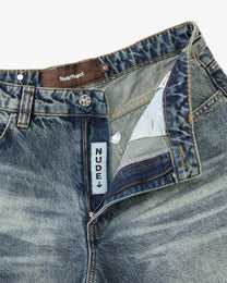 Old Baggy Jeans Acid Dirty Wash