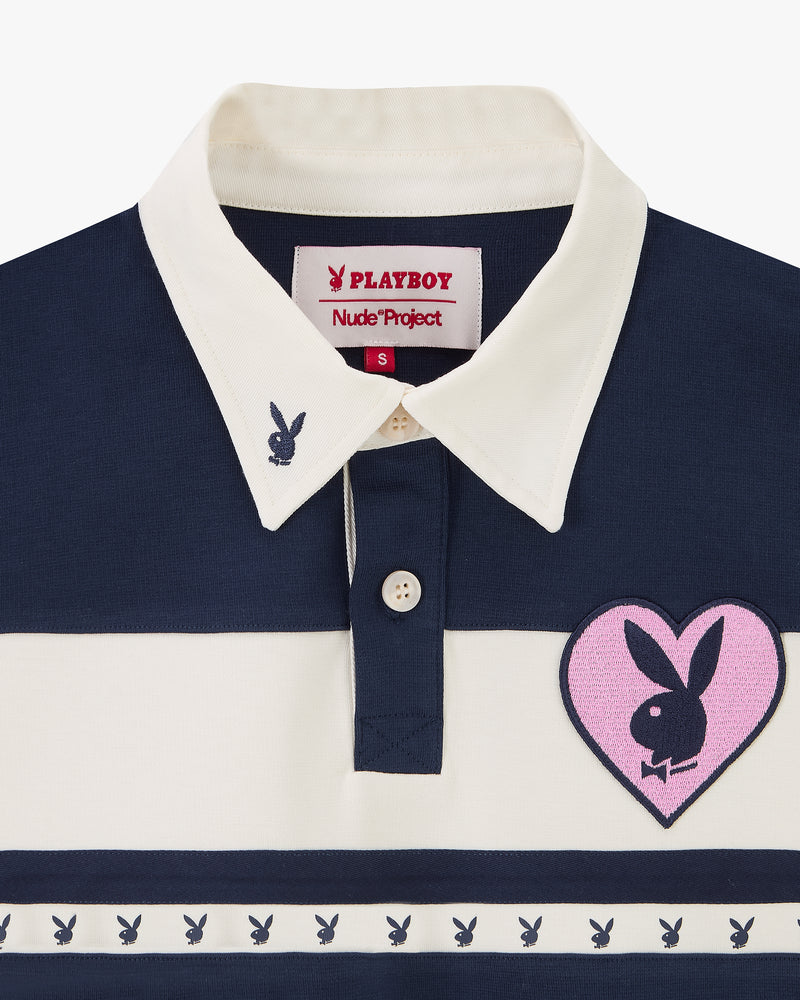 Polo Rugby Playboy Azul Marino