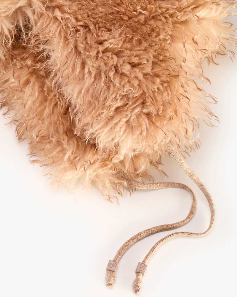 Gold Playboy Trapper Hat