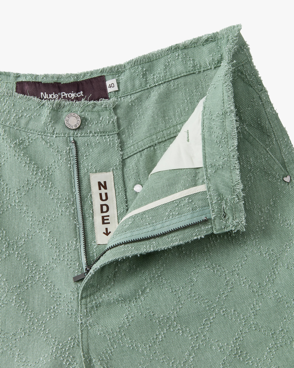 Raw Edge Denim Jorts