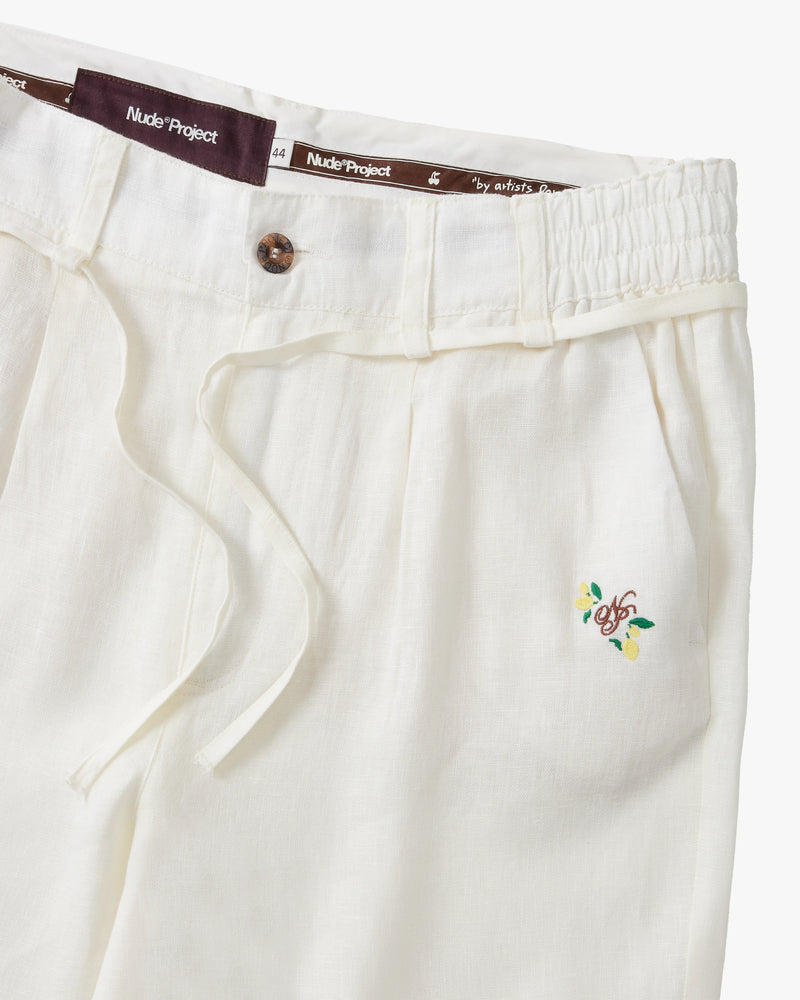 Kimchi Linen Pants White