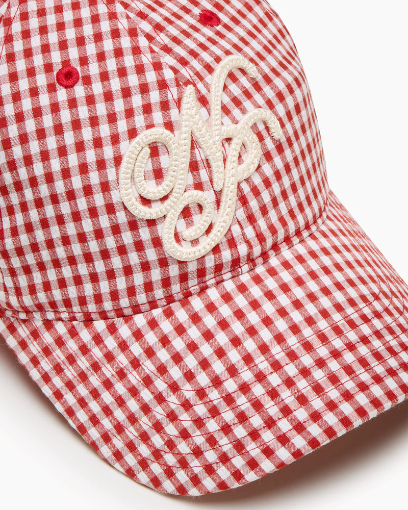 Vichy Cap Red