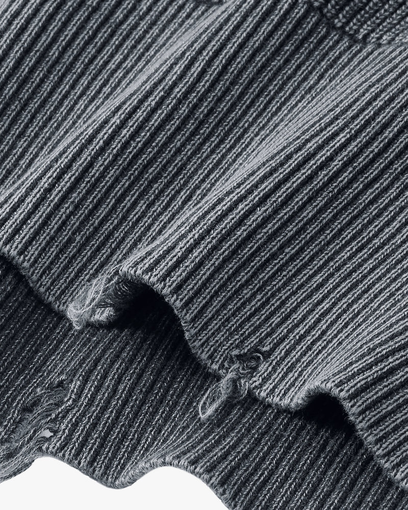 Beast Quarter-Zip Knit Ash