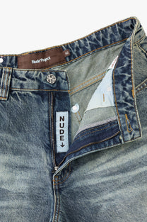 Old Baggy Jeans Acid Dirty Wash