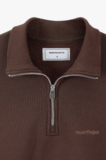 Origins Quarter-Zip Brown