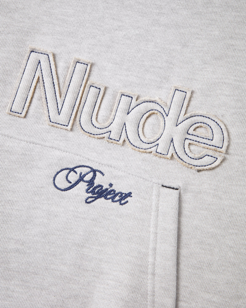 Biggie Hoodie Grey Melange