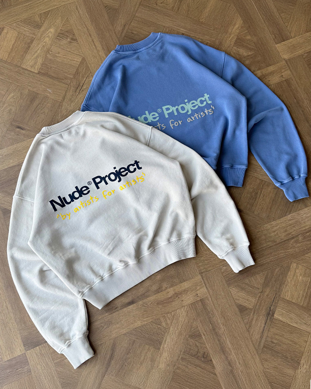 Cult Sweatshirt Washed Stone Blue