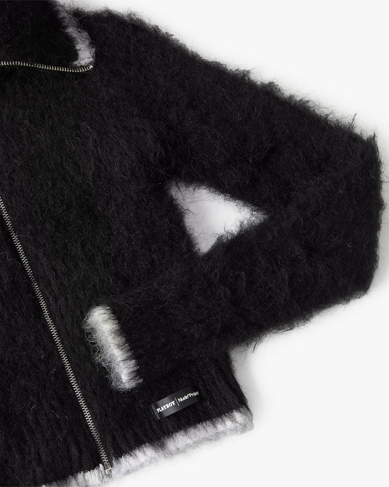 Jersey Mansion Zip-Up Negro