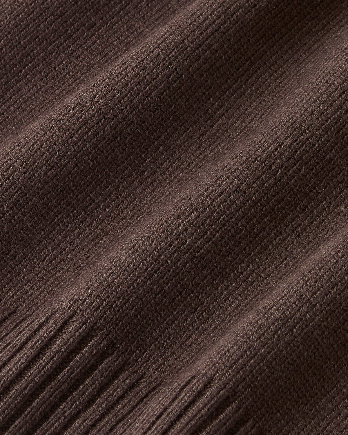 Cherry Logo Knit Sweater Brown