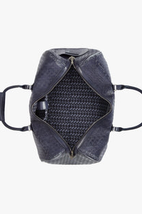 Metal Barrel Bag Navy