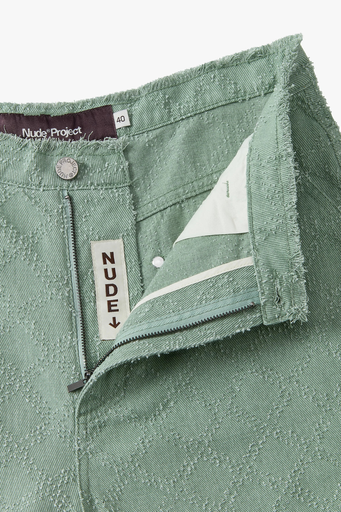 Raw Edge Denim Jorts