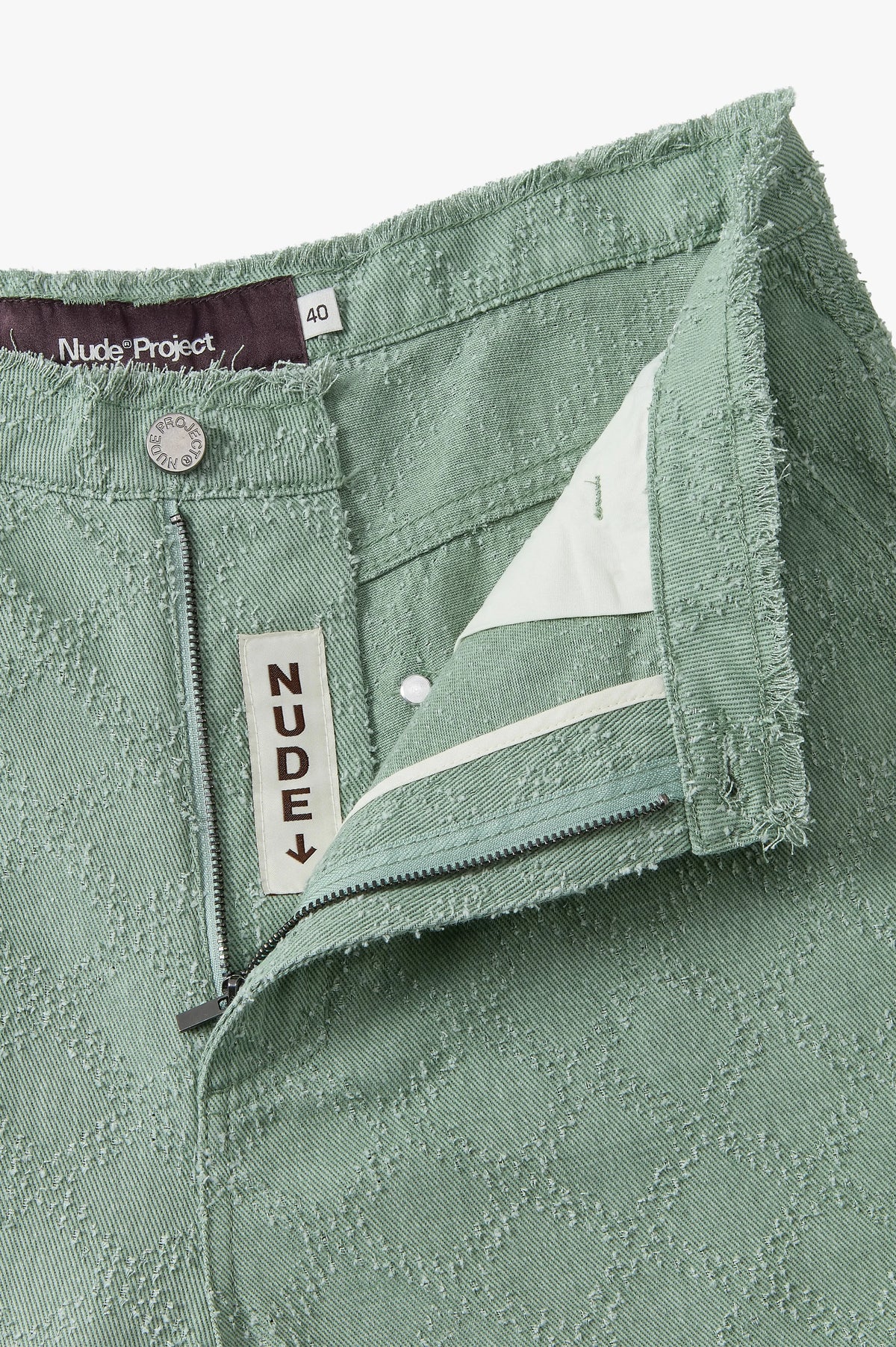 Raw Edge Denim Jorts