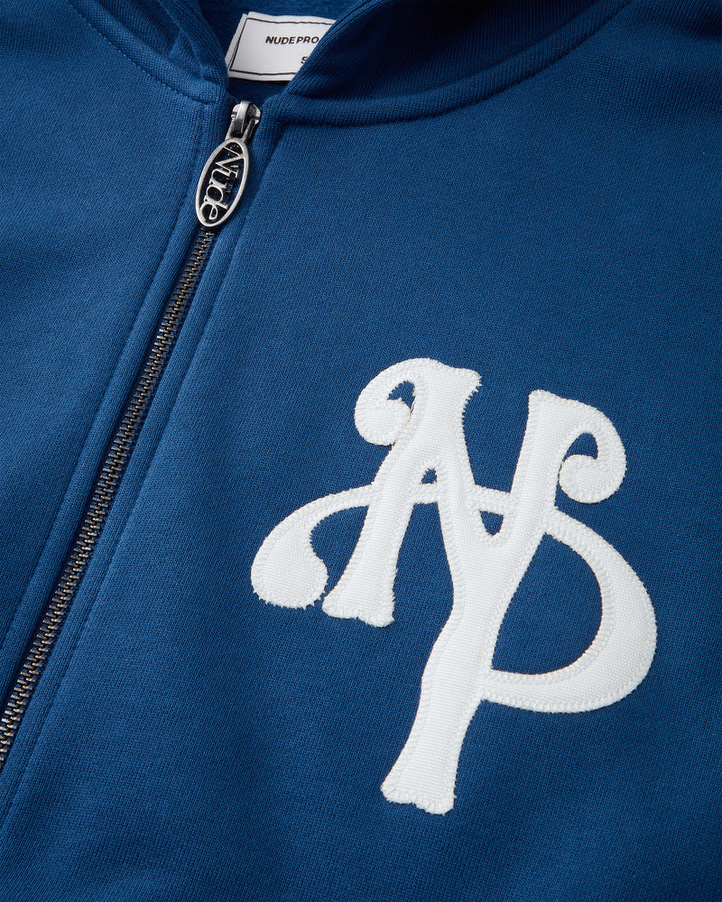 Kill Bill Zip-Up Hoodie Blue