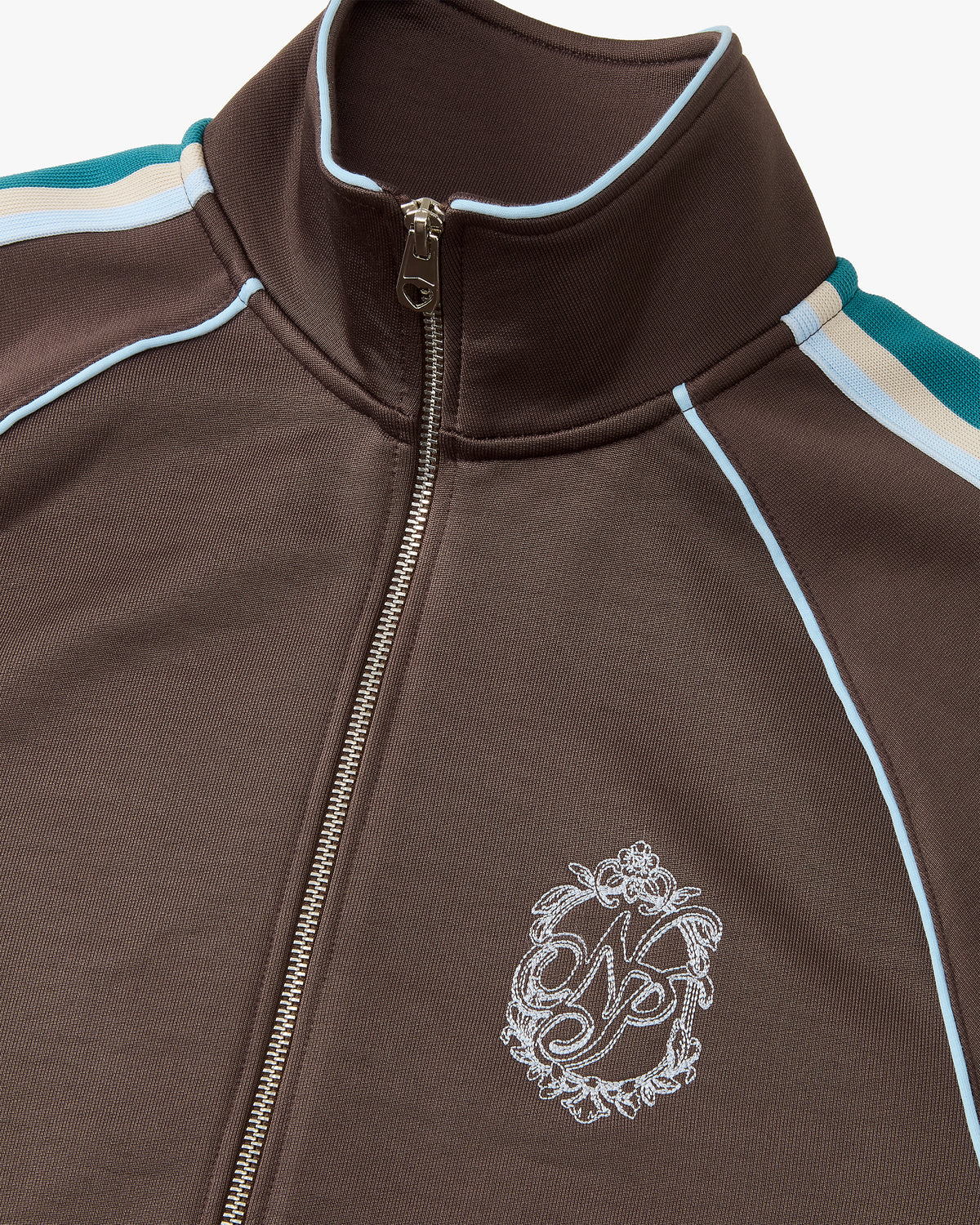 Asphalt Zip-Up Jacket Brown