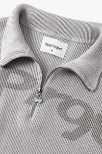 Beast Quarter-Zip Knit Grey