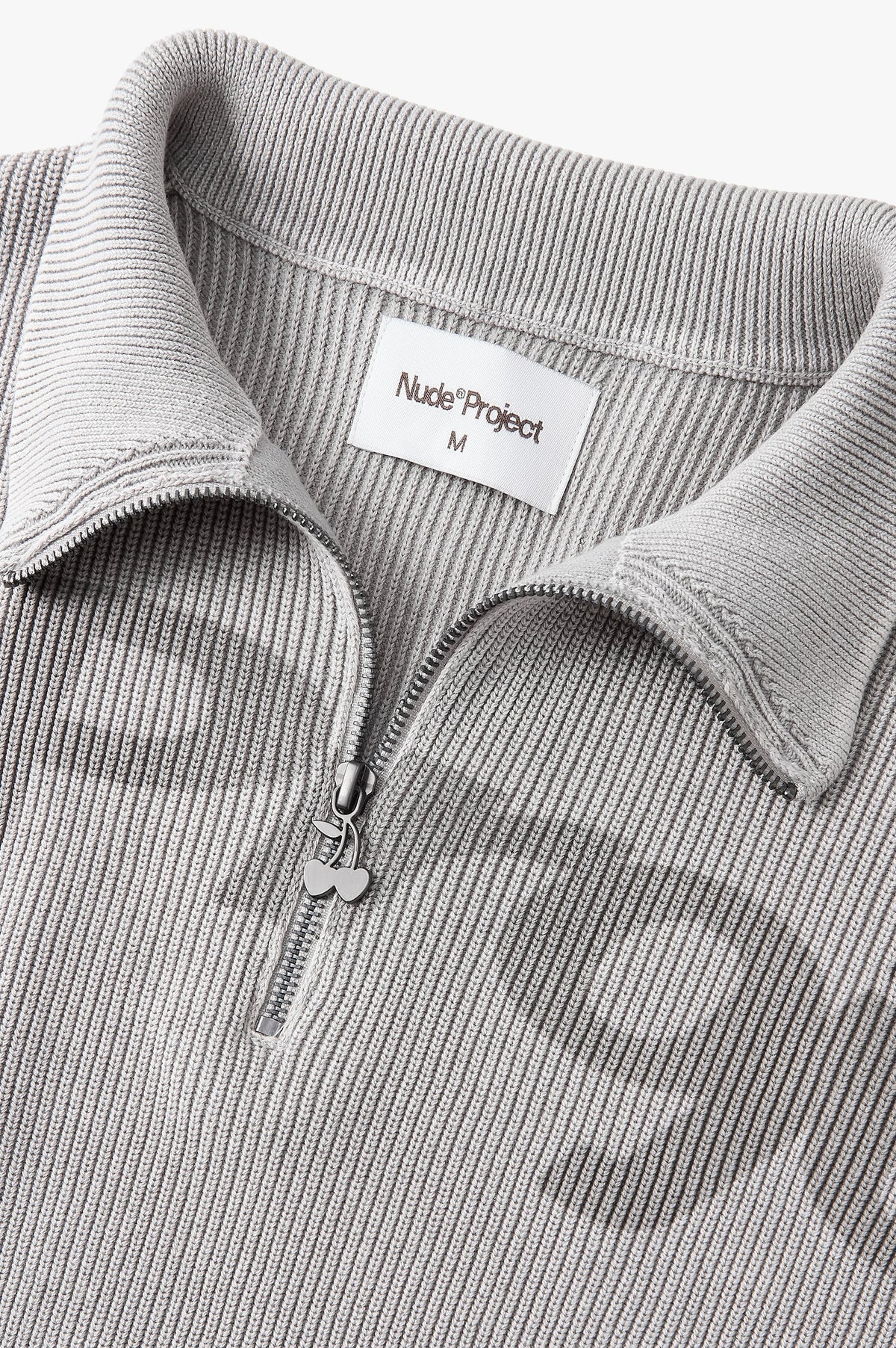 Beast Quarter-Zip Knit Grey