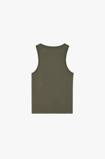 Too Serious Tank Top Khaki