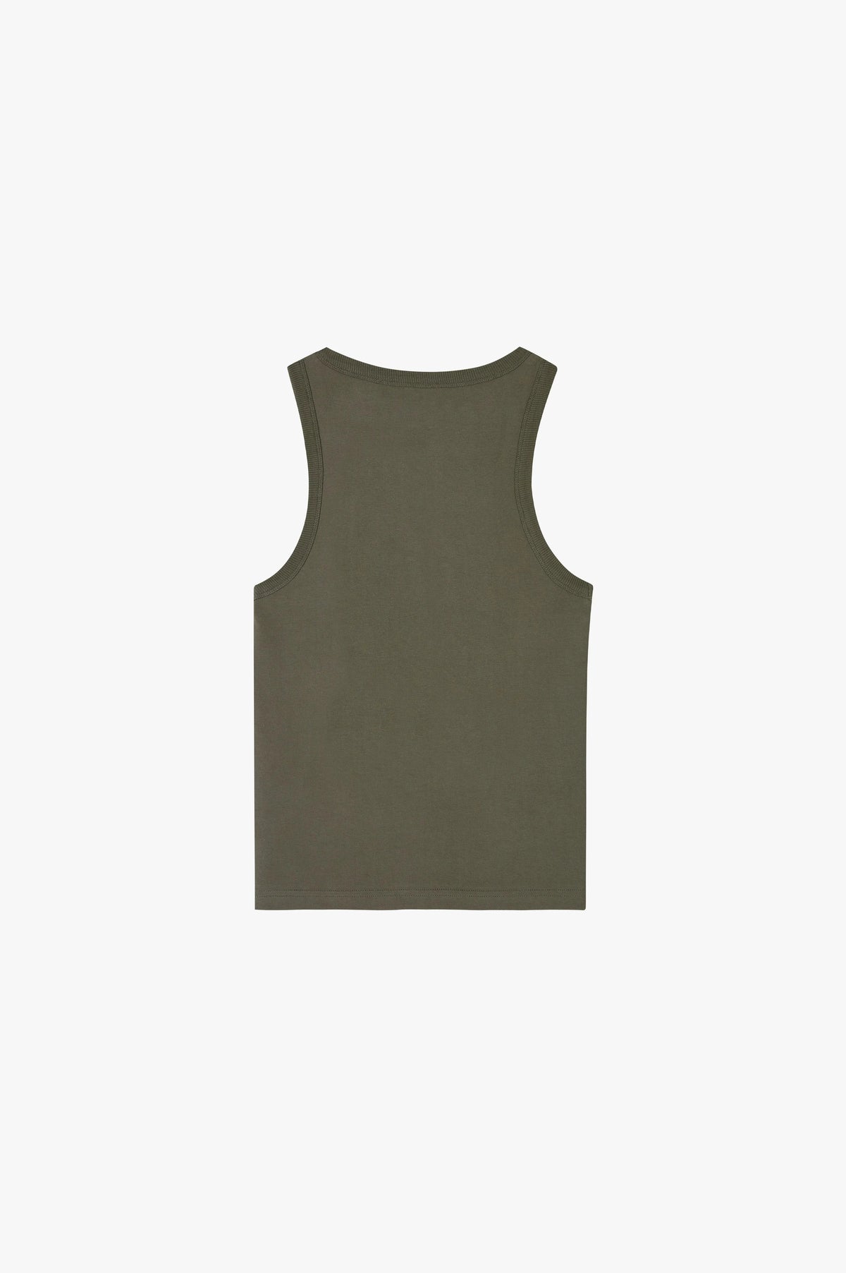 Too Serious Tank Top Khaki