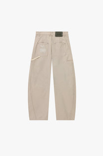 Worker Carpenter Pants Beige