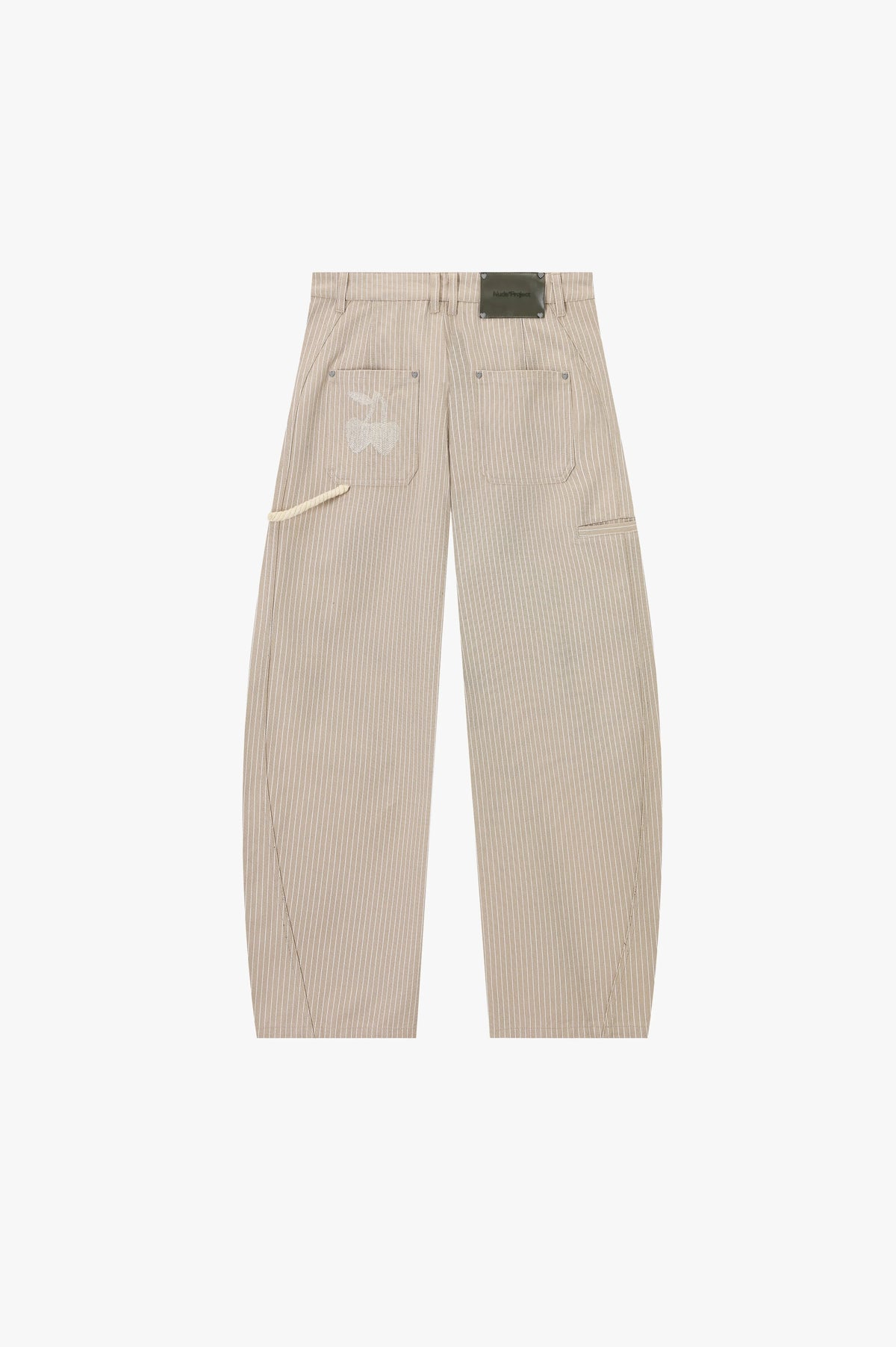 Worker Carpenter Pants Beige
