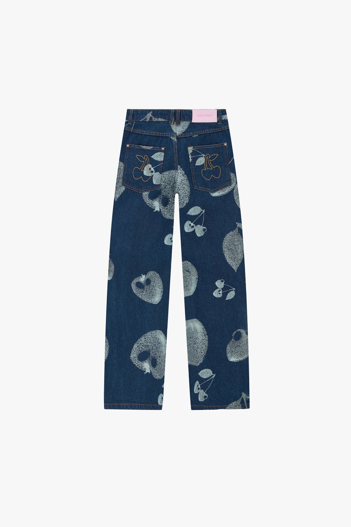 Cherry Old Baggy Woman Jeans