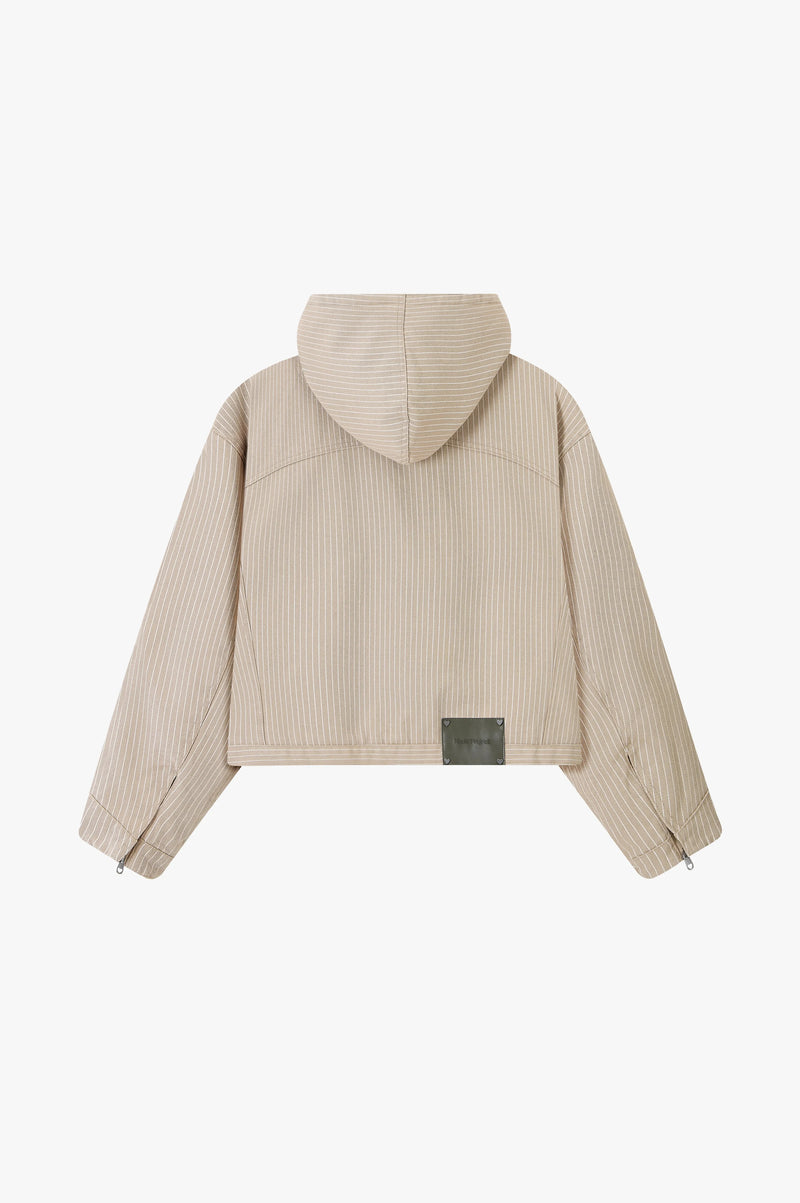 Worker Jacket Canvas Beige