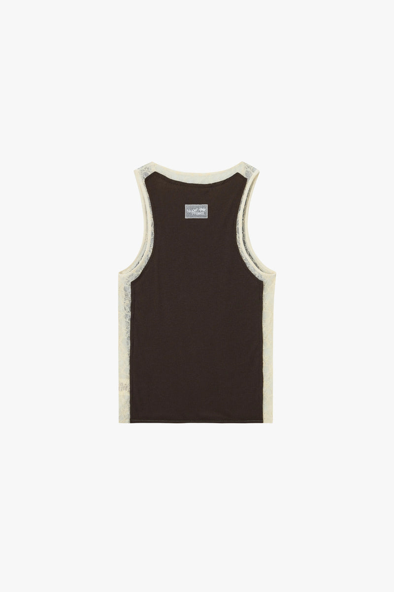 Cady Tank Top Brown