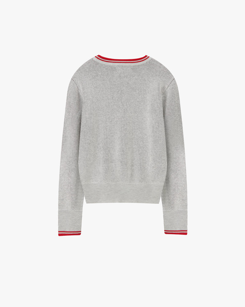Turbo Ted Knit Sweater Grey
