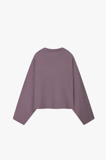 Macro Long-Sleeve T-Shirt Navy