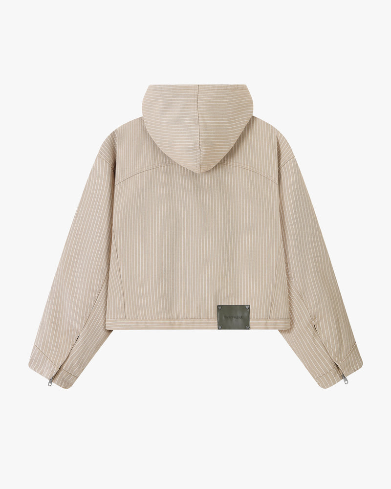 Worker Jacket Canvas Beige