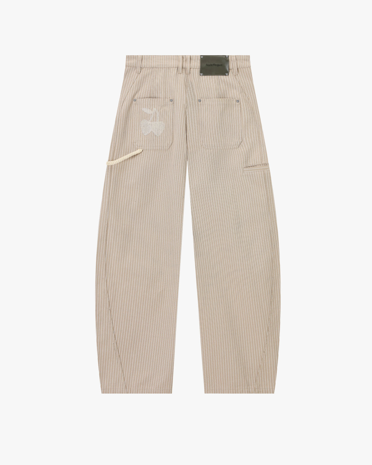 Worker Carpenter Pants Beige