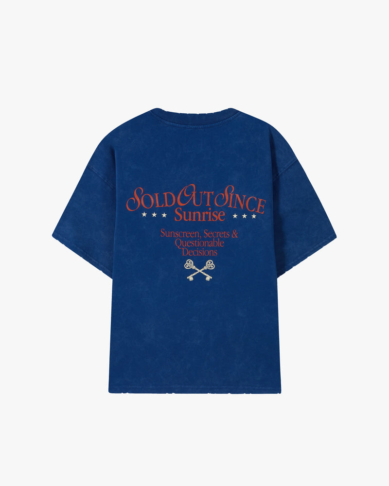 Mansion Key Tee Navy